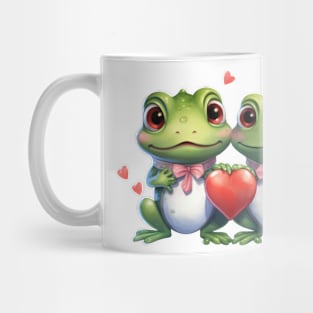 Valentine Frog Couple Mug